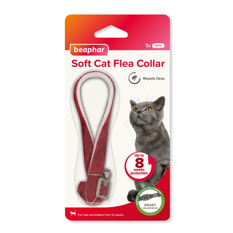 Beaphar Velvet Soft Cat Flea Collar image 1